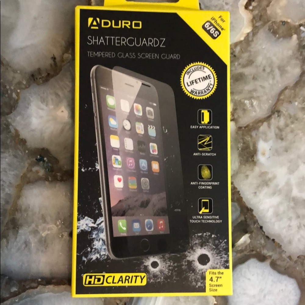 NWT - iPhone 6/6s Tempered Glads Screen Protector